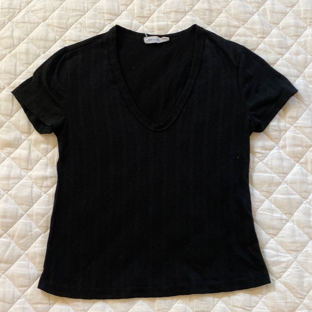 V-neck shirt